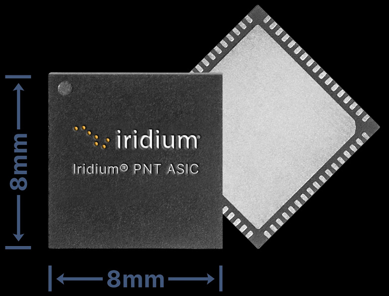 Iridium представила миниатюрный чип PNT ASIC для защиты GPS от глушения и спуфинга
